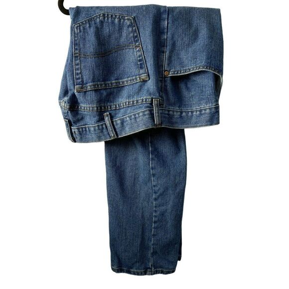 Lee Mens Regular Fit Denim Straight Leg Jeans 36x29 100% Cotton Classic 5 Pocket - Picture 4 of 7